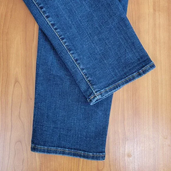 KUT From the Kloth High Rise Toothpick Skinny Blue Jeans - 16 - Picture 8 of 15